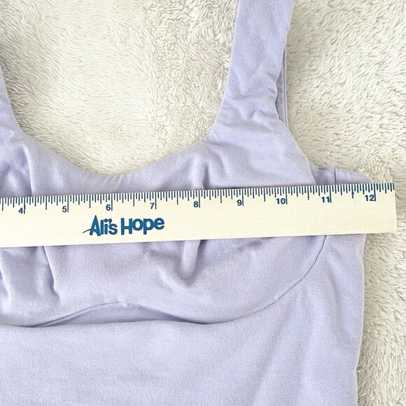 Victorias Secret Pink Bodysuit Tops Bundle Size S Sleeveless Lavender Olive 2X1 - Picture 9 of 13